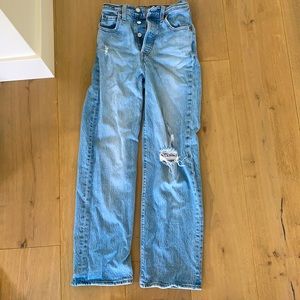 Levi’s Ribcage Straight Jeans!